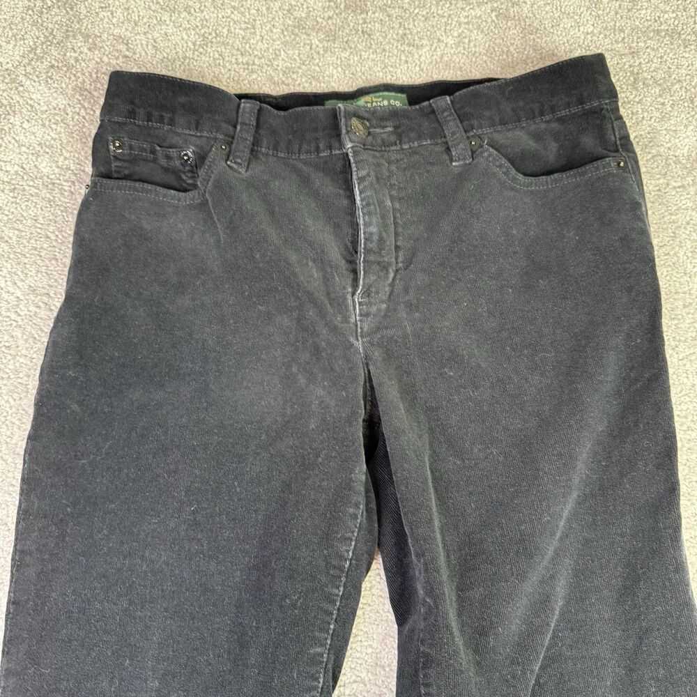 RLR Lauren  Jeans Co Jeans Women’s 8P Black Corduroy Preppy Casual
